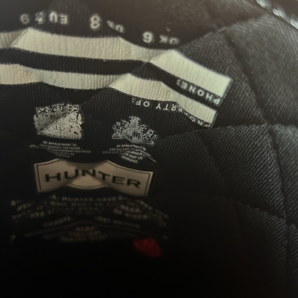Hunter boots - Picture 5 of 10